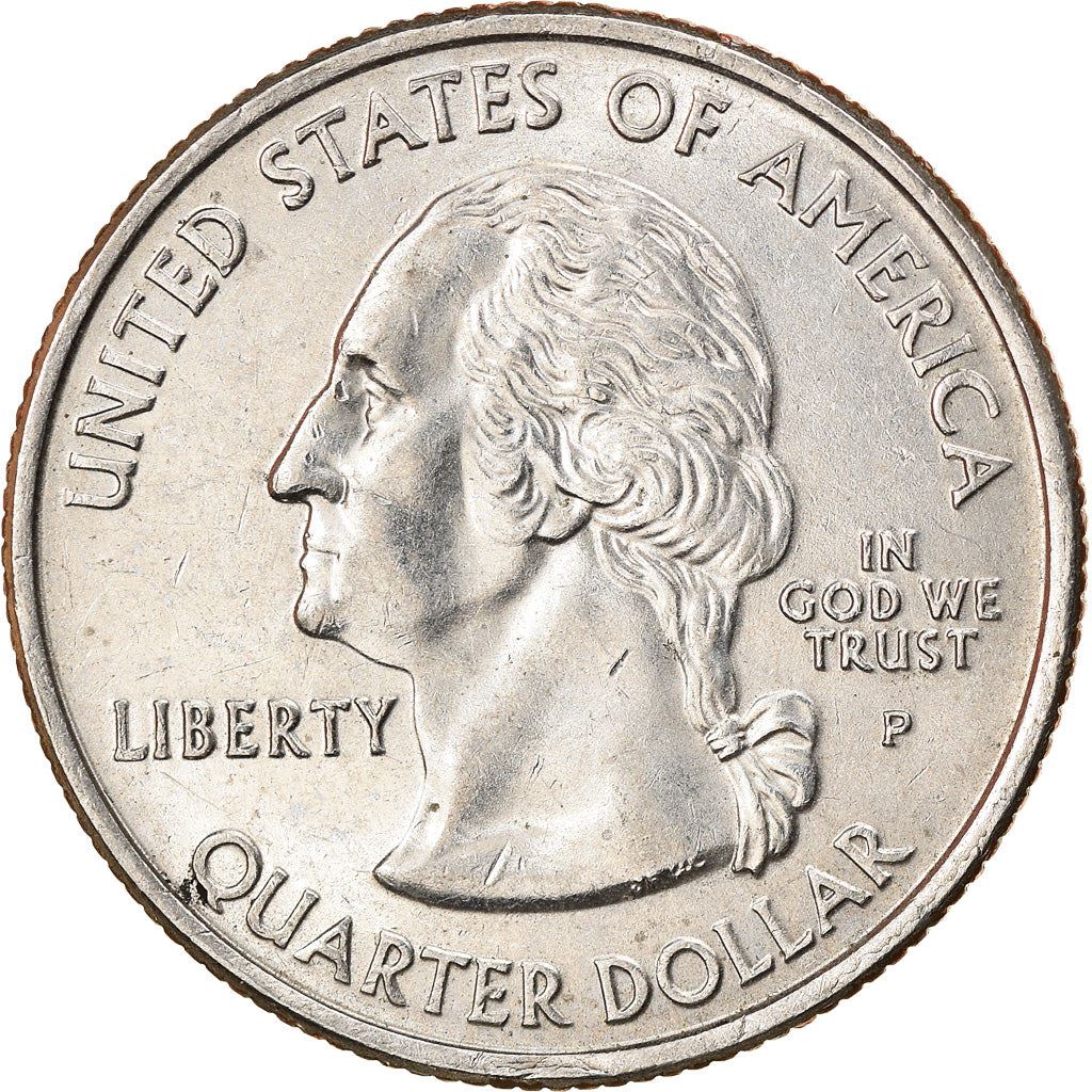 United States | 1/4 Dollar Coin | Wisconsin | Km:359 | 2004