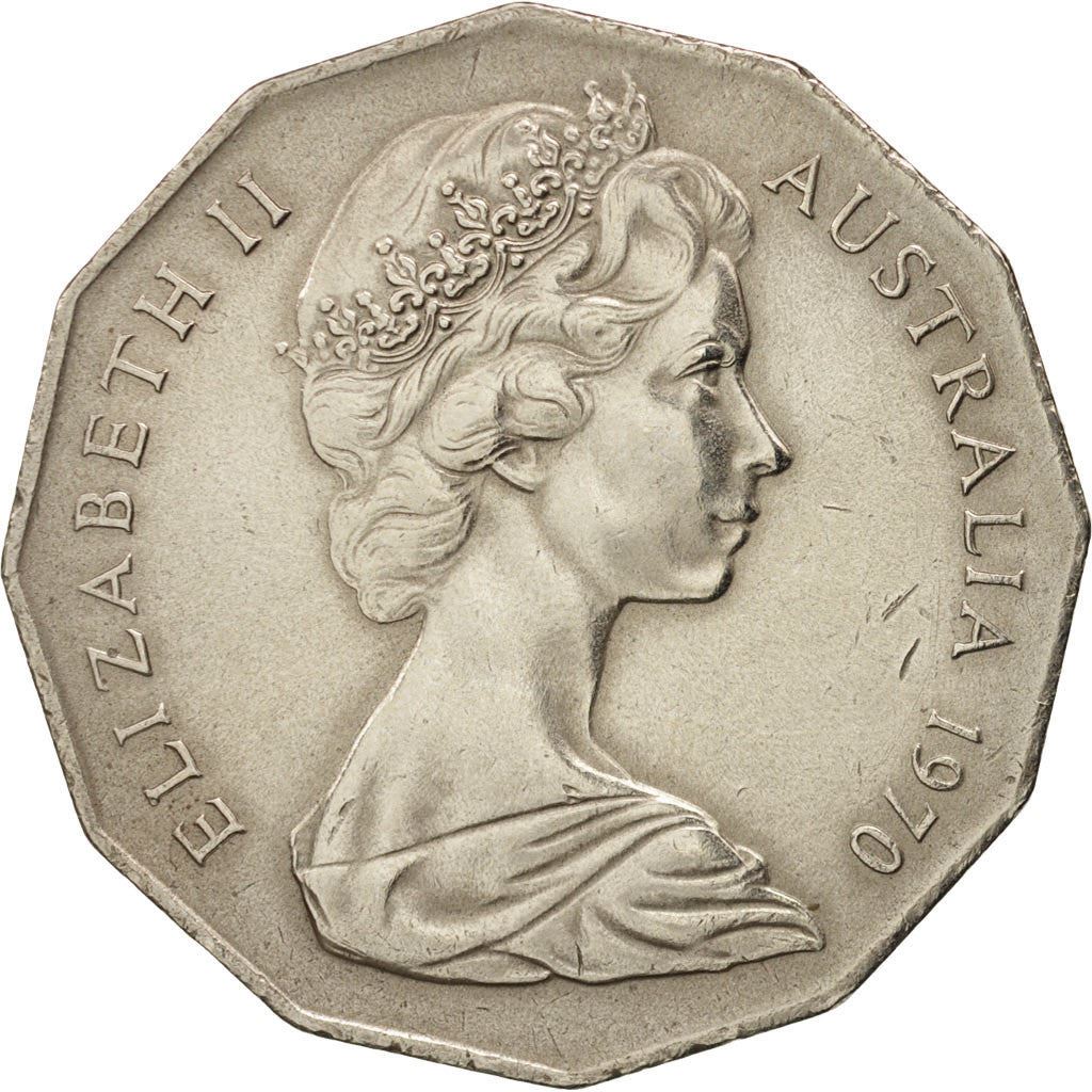 Australia | 50 Cents Coin | Captain Cook | Km:69 | 1970