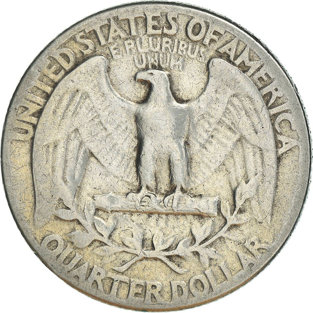 アメリカ合衆国 | 1/4ドル硬貨 | ジョージ・ワシントン | KM:164 | 1932年 - 1964年