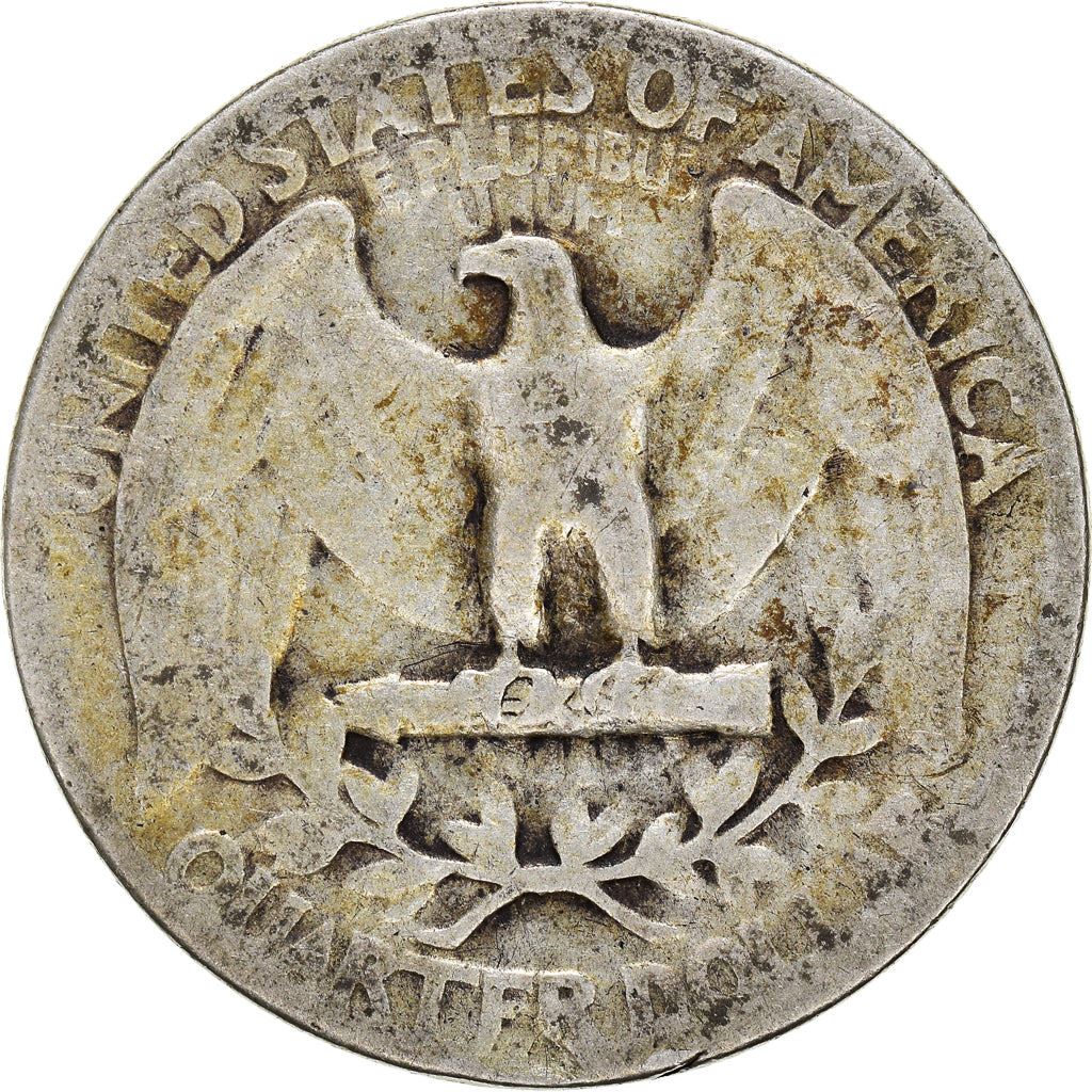 アメリカ合衆国 | 1/4ドル硬貨 | ジョージ・ワシントン | KM:164 | 1932年 - 1964年