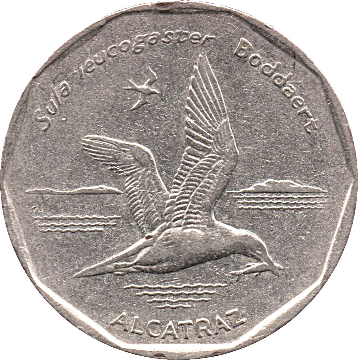 Cape Verde | 20 Escudos Coin | Brown Booby Bird | KM30 | 1994