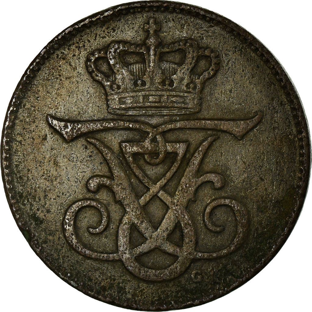 Denmark | 2 Ore Coin | Monogram | Km:805 | 1907 - 1912