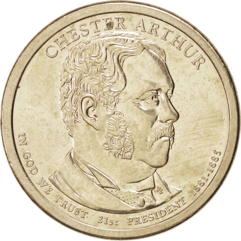 United States | 1 Dollar Coin | Chester Arthur | Km:524 | 2012
