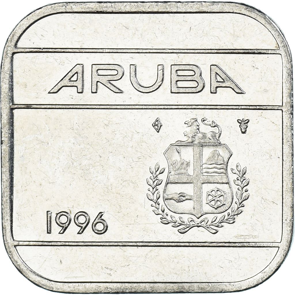 Aruba 50 Cents Coin | Queen Beatrix | Willem Alexander | KM4 | 1986 - 2019