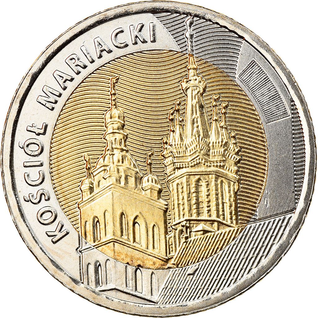 ポーランド | 5ズウォティ硬貨 | 聖マリア教会 | 年:1064 | 2020年
