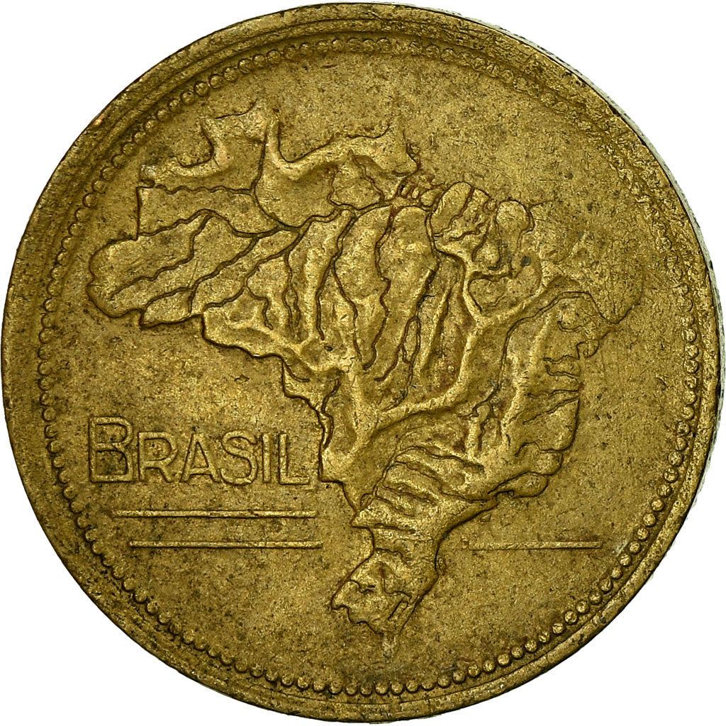 Moneta Brasile 1 Cruzeiro | KM558 | 1942 - 1956