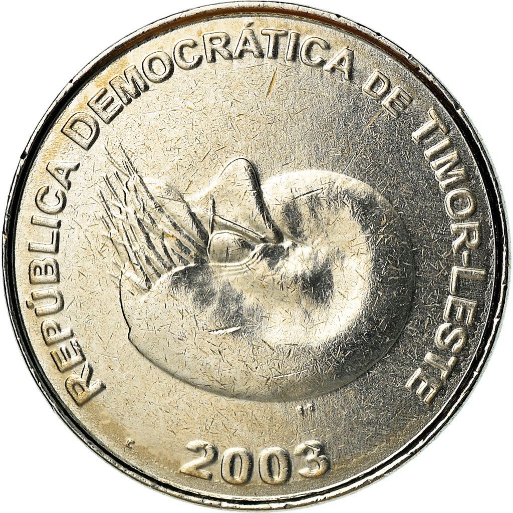 Timor-Leste | 1 Centavo Coin | Nautilus | Km:1 | 2003 - 2017