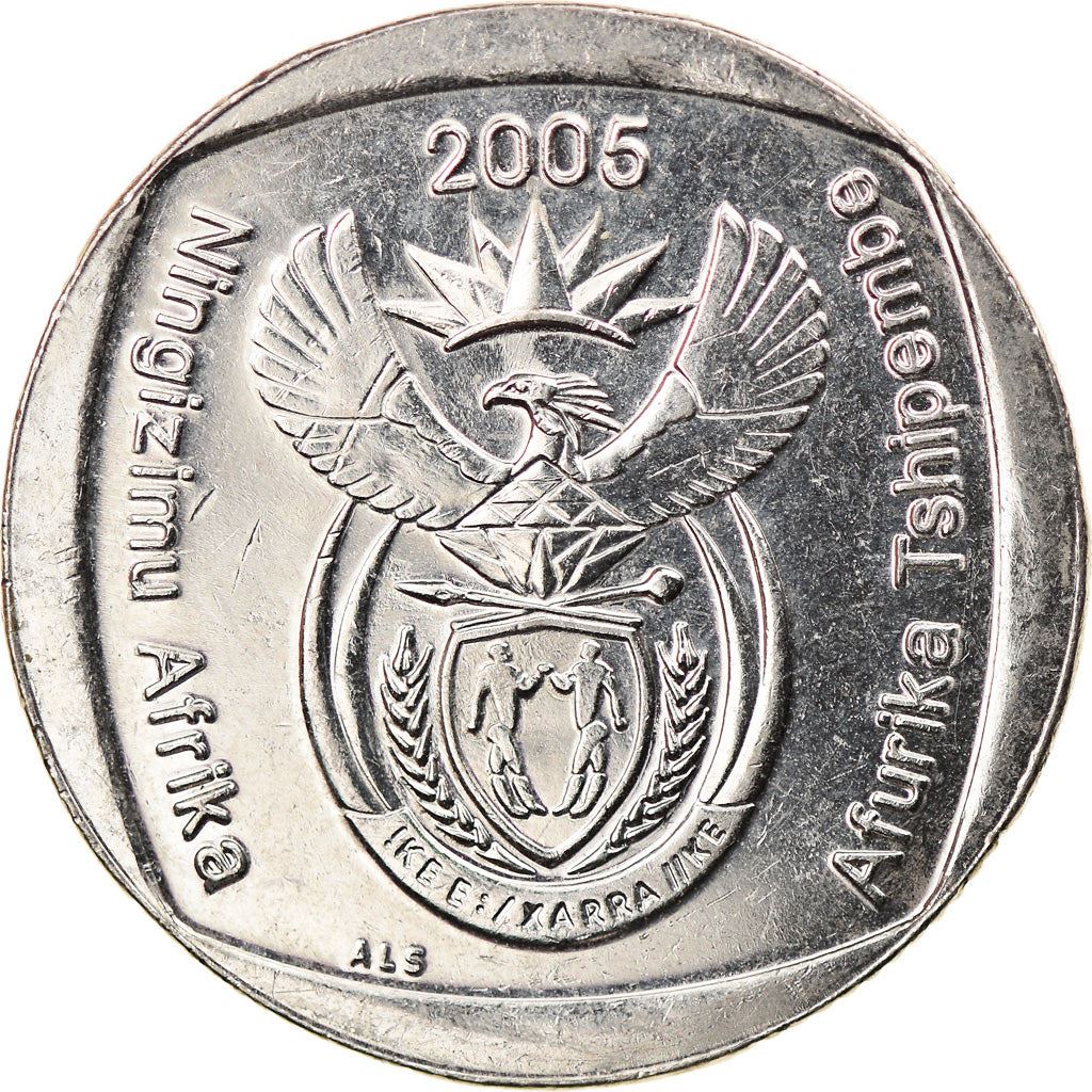Sydafrika 2 Rand Mynt | Ningizimu Afrika - Afurika Tshipembe | KM296 | 2005 - 2017