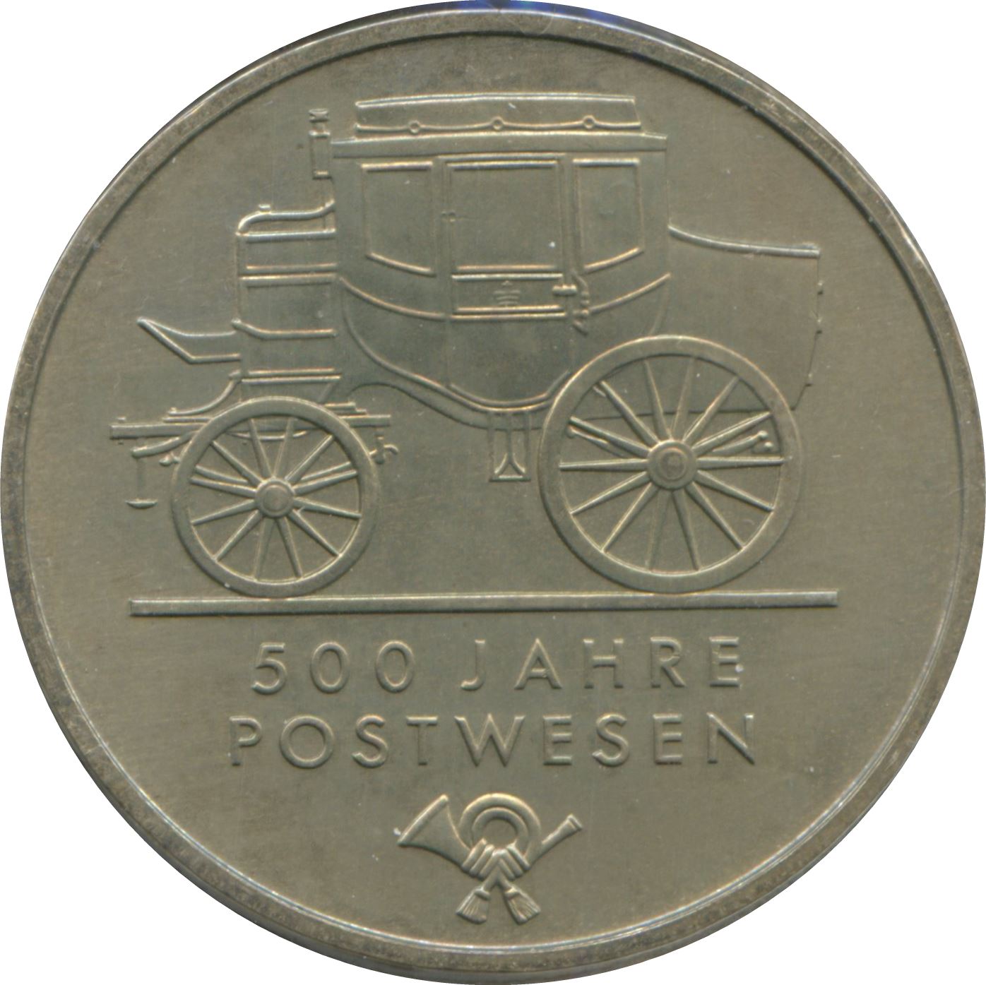 German Democratic Republic 5 Mark Coin | Horse | Carriage | Hunting Ho