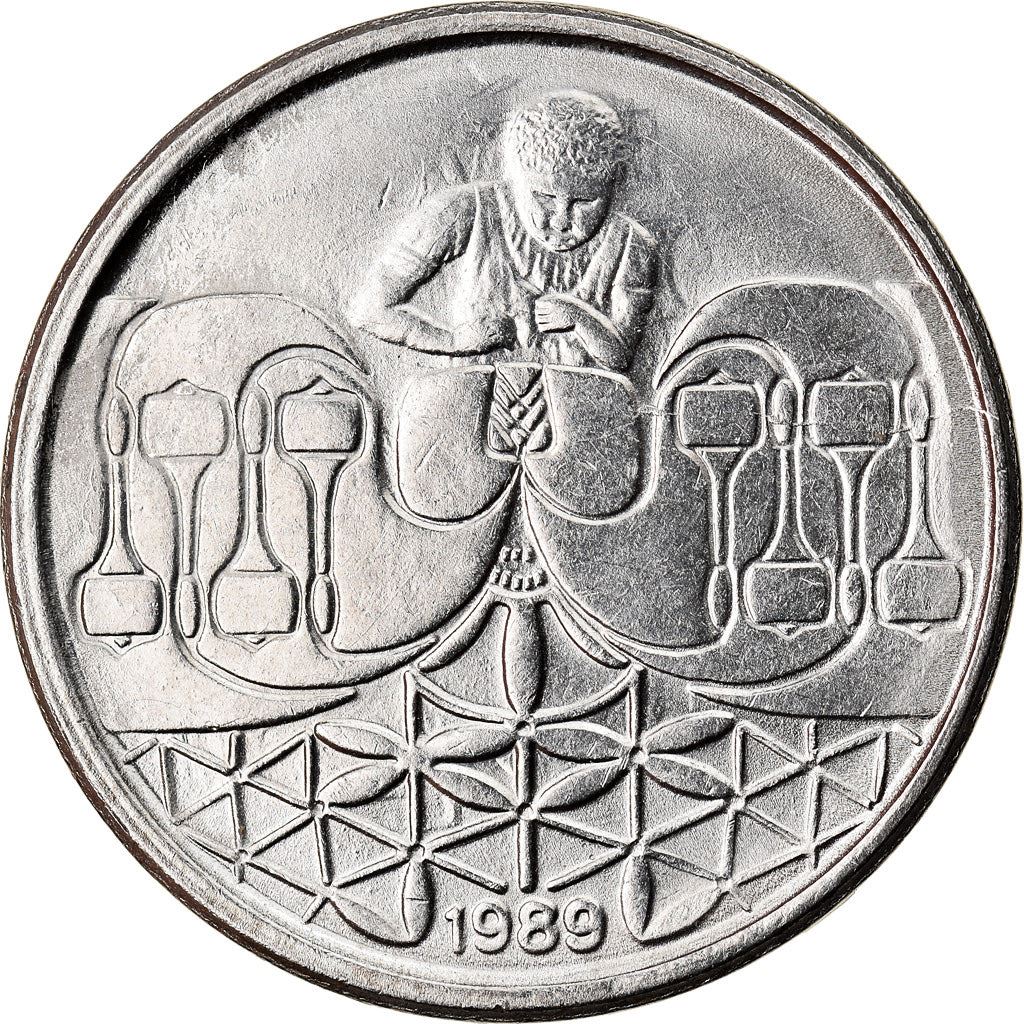 Brazilië 50 Centavos Rendeira Munt KM614 1989 - 1990