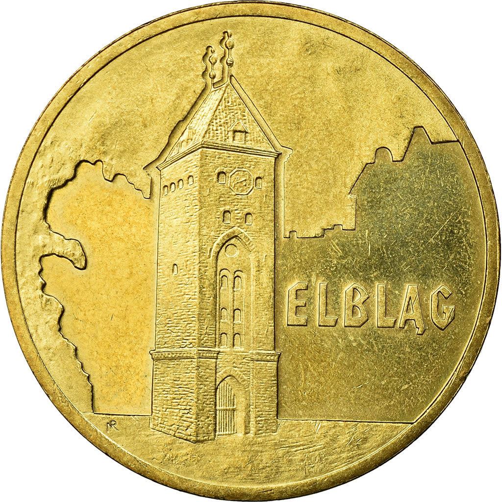 Poland | 2 Zlotys Coin | Elbląg | Y:546 | 2006