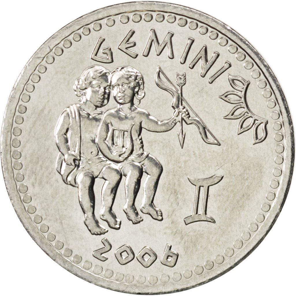 Somaliland | 10-Schilling-Münze | Gemini | Edelstahl | KM:11 | 2006
