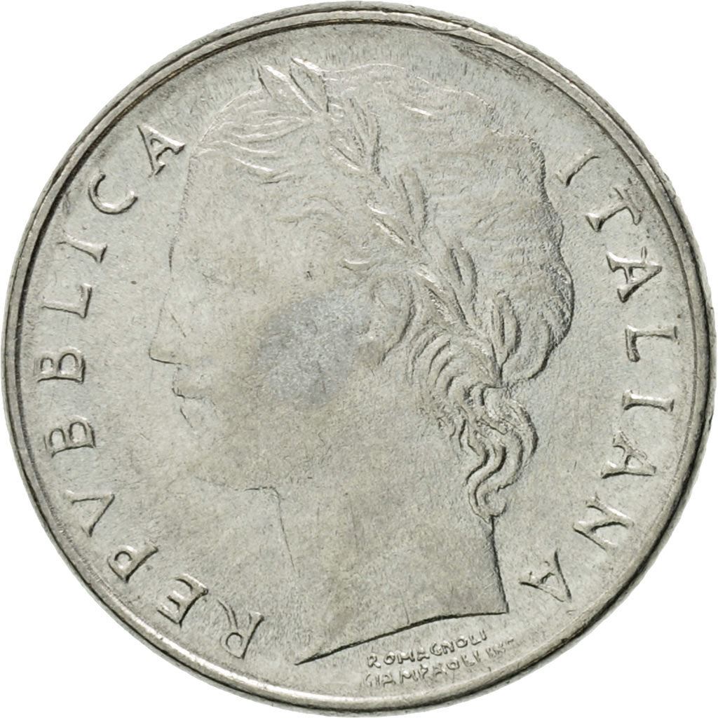 Italy | 100 Lire Coin | Goddess Minerva | Km:96.2 | 1990 - 1992