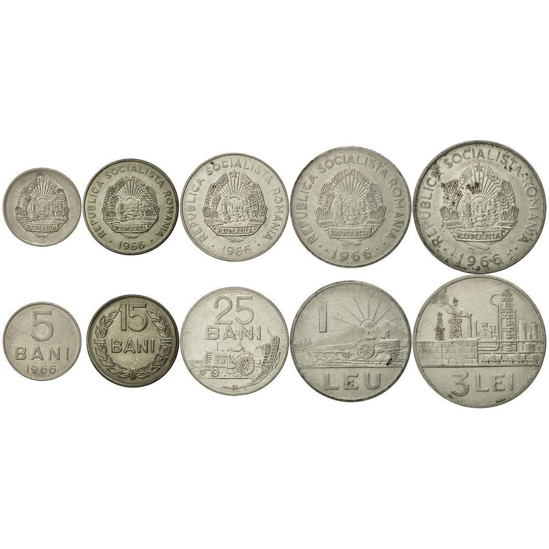1966年 ルーマニア 1レウ 硬貨 1 ルーマニア レイ - Etsy 日本