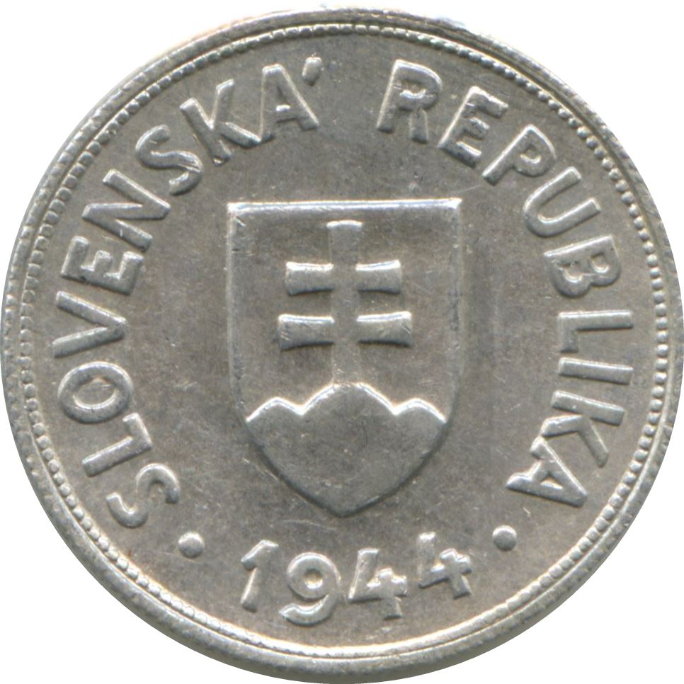 Slovakia | 50 Halierov Coin | Plow | KM:5a | 1943 - 1944