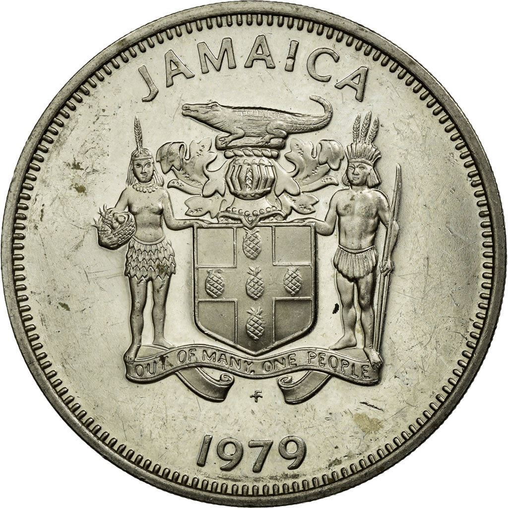 Jamaica | 25 Cents Coin | Streamertail | Km:49 | 1969 - 1990
