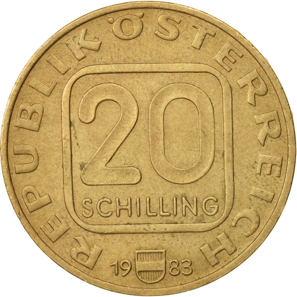 Austria | 20 Schilling Coin | Hochosterwitz Castle | Km:2960 | 1983 - 1993