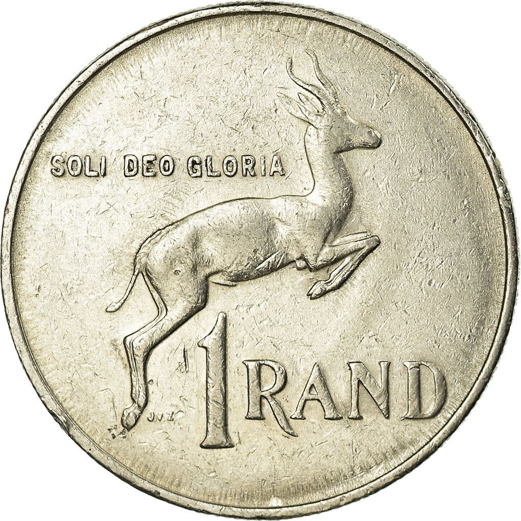 South Africa 1 Rand Coin | Marais Viljoen | KM117 | 1985