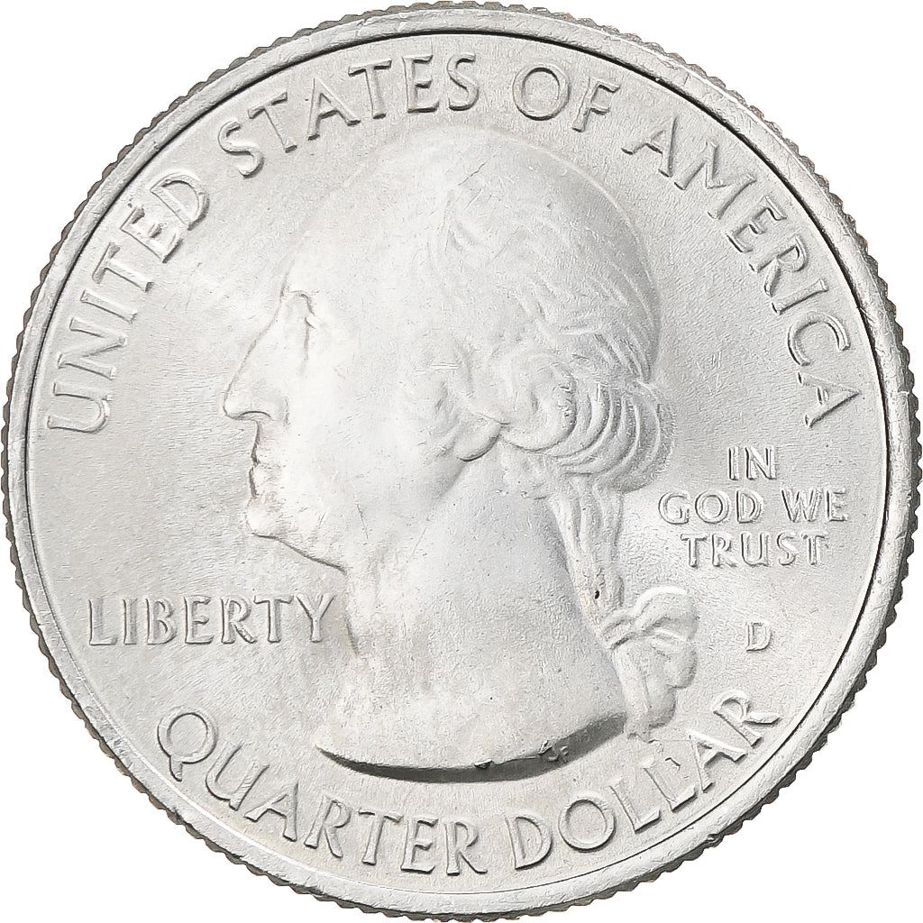 United States | 1/4 Dollar Coin | Arizona | Grand Canyon | Km:472 | 2010