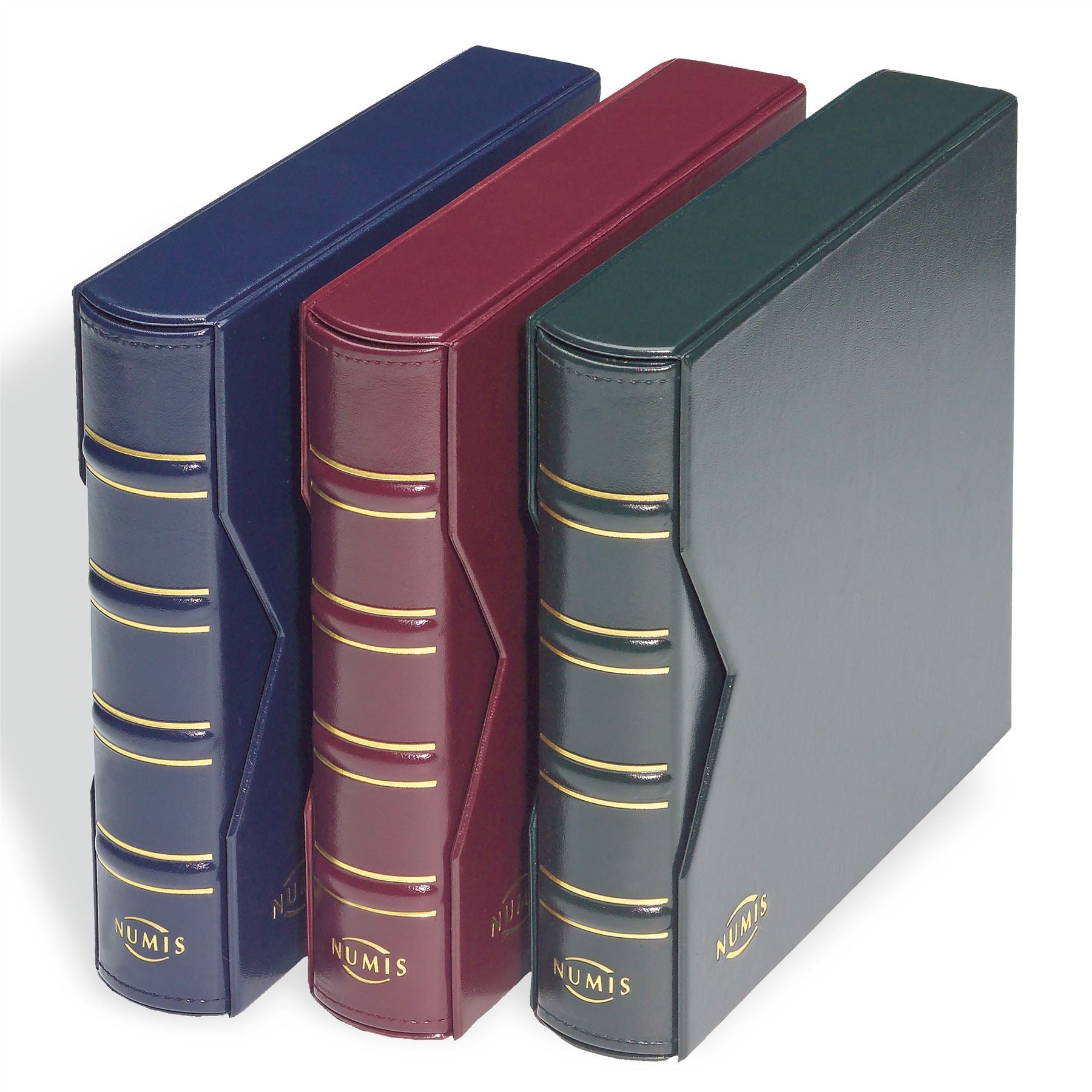 NUMIS Ring Binder | Classic Design | Coin and Banknote Album | With Slipcase