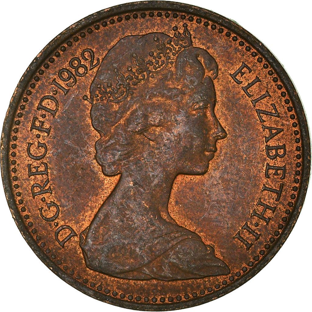 United Kingdom | 1 Penny Coin | Elizabeth II | Km:927 | 1982 - 1984