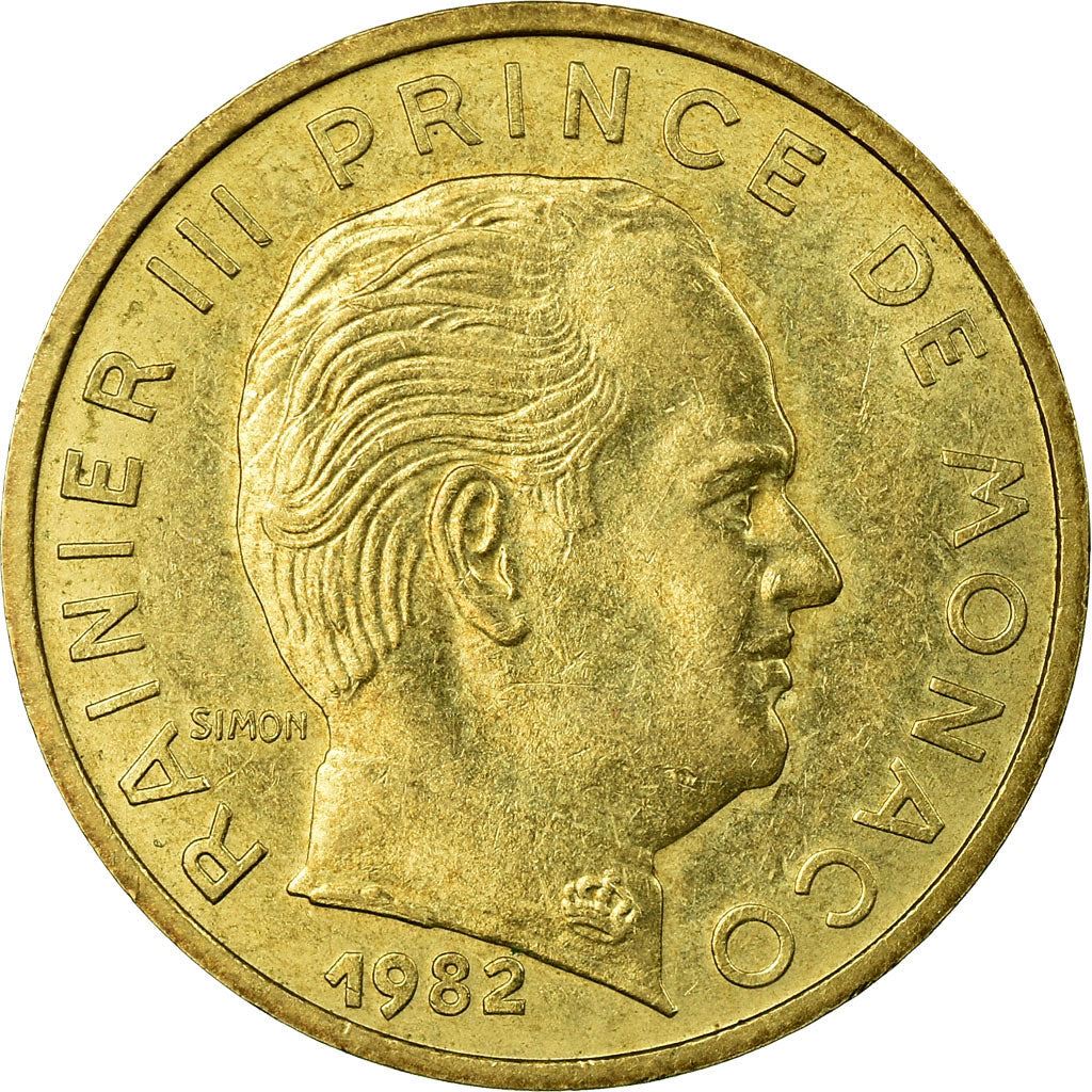 Monaco | 10 Centimes Coin | Rainier III | Km:142 | 1962 - 1995