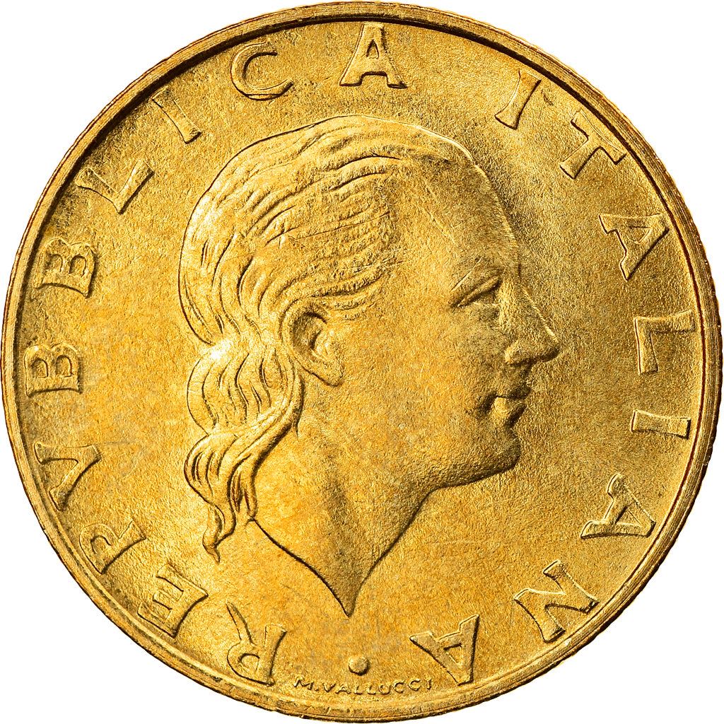 Italy | 200 Lire Coin | Naval League | Km:186 | 1997