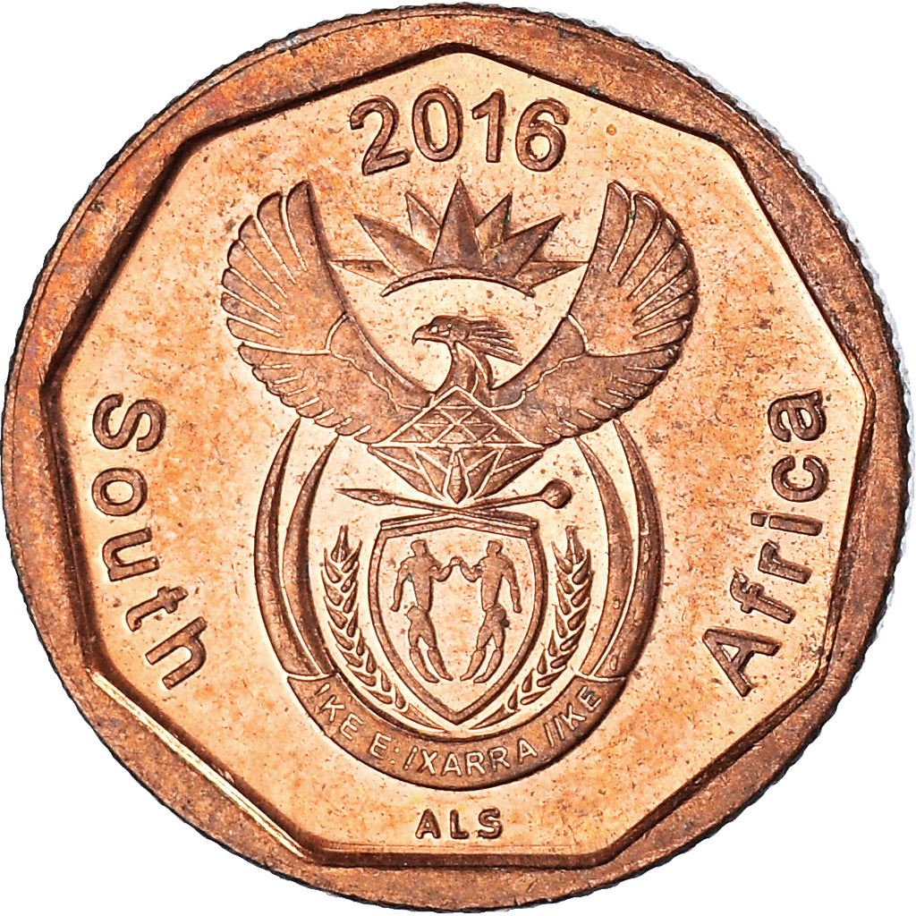 South Africa | 10 Cents Coin | Flowers | Arum Lily | Uc:22 | 2016
