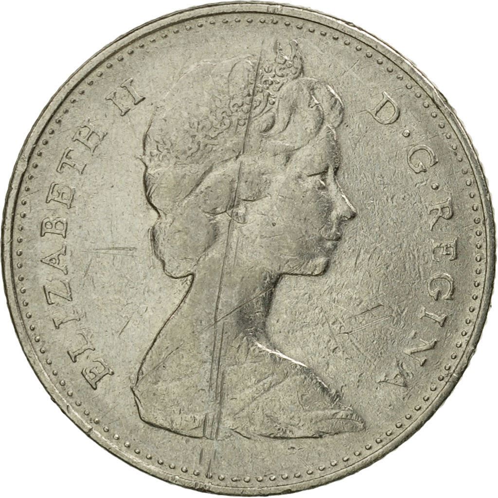 Canada | 10 Cents Coin | Silver | 2nd portrait | KM:72 | 1968
