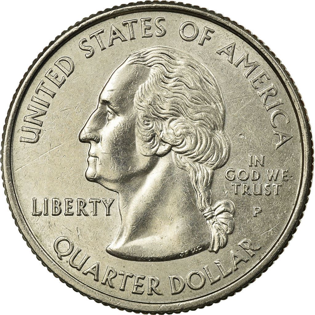 United States | 1/4 Dollar Coin | Utah | Km:400 | 2007