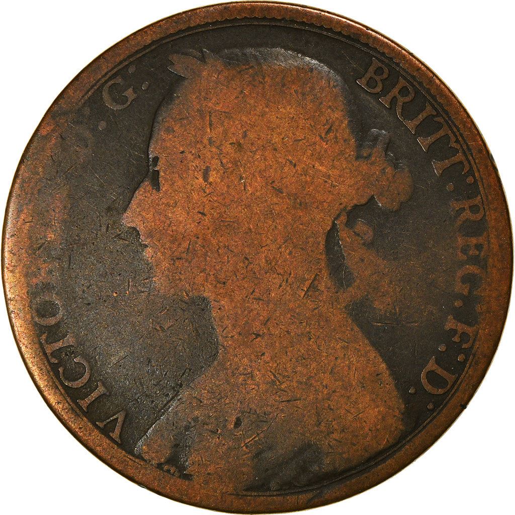 United Kingdom | 1 Penny Coin | Victoria | KM:755 | 1874 - 1894