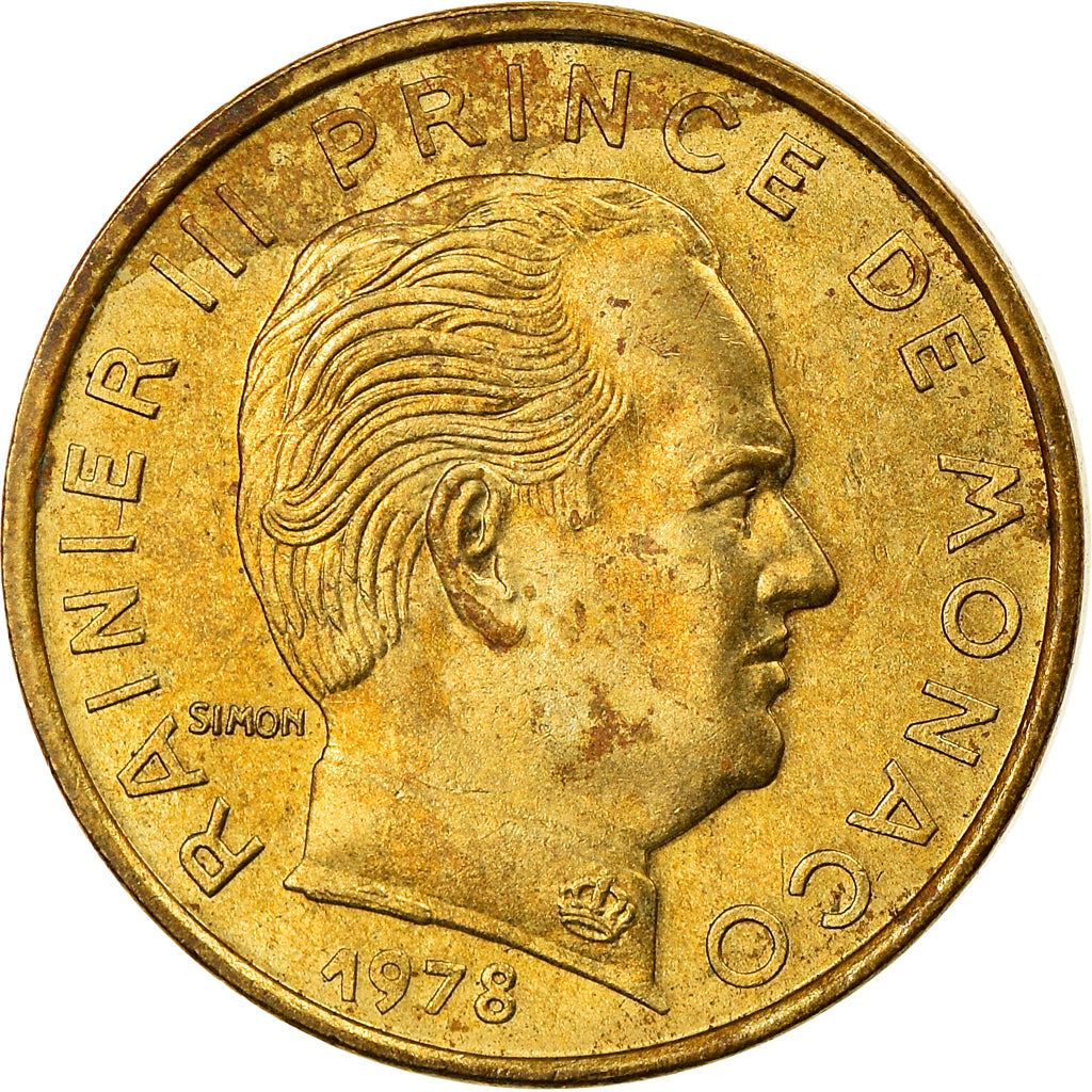 Monaco | 5 Centimes Coin | Rainier III | Km:156 | 1976 - 1995