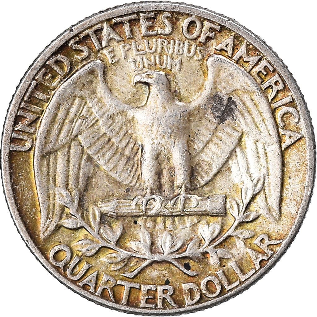 アメリカ合衆国 | 1/4ドル硬貨 | ジョージ・ワシントン | KM:164 | 1932年 - 1964年