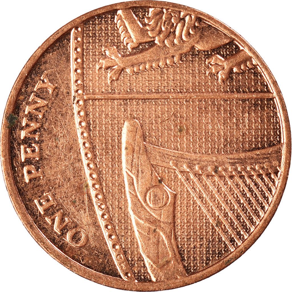 United Kingdom | 1 Penny Coin | Elizabeth II | Km:1107 | 2008 - 2015