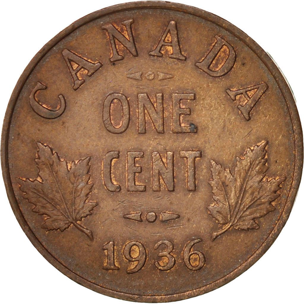 Canada | 1 Cent Coin | Bronze | KM:28 | 1920-1936