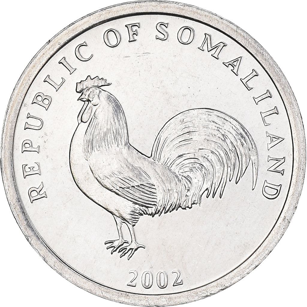 Somaliland | 5 Shilling Münze | Hahn | KM:5 | 2002
