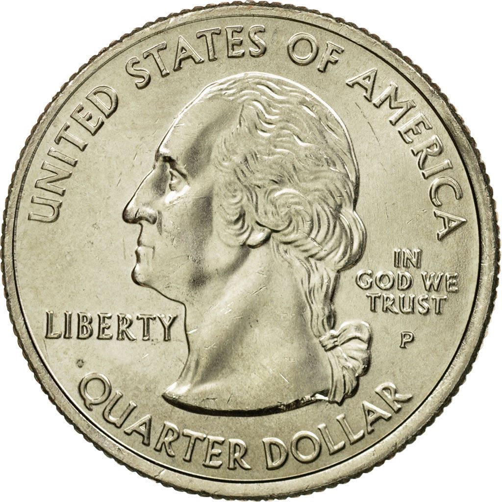 United States | 1/4 Dollar Coin | Washington | Km:397 | 2007