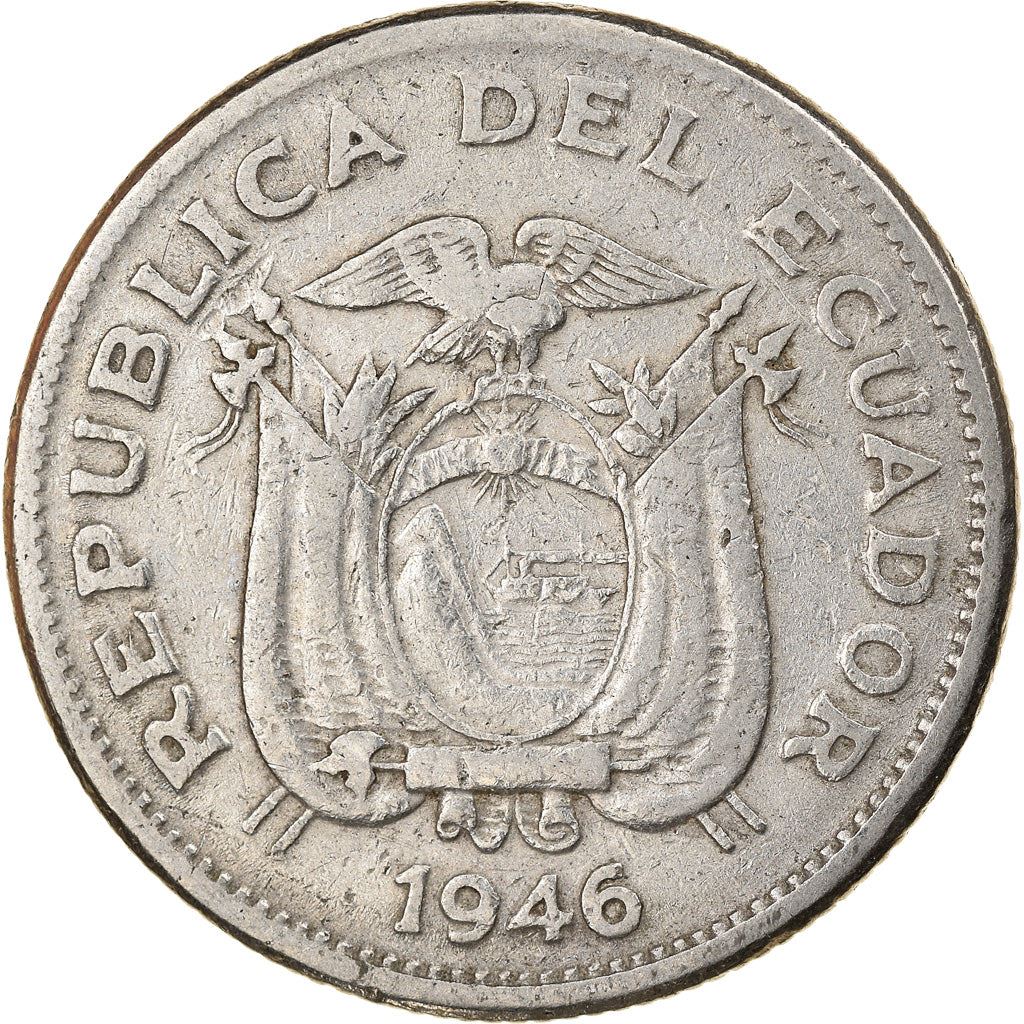 Ecuador | 1 Sucre Coin | Nickel | Military leader | KM:78.1 | 1937-1946