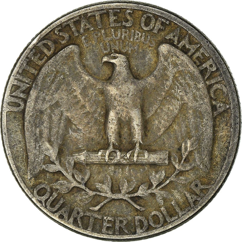 アメリカ合衆国 | 1/4ドル硬貨 | ジョージ・ワシントン | KM:164 | 1932年 - 1964年