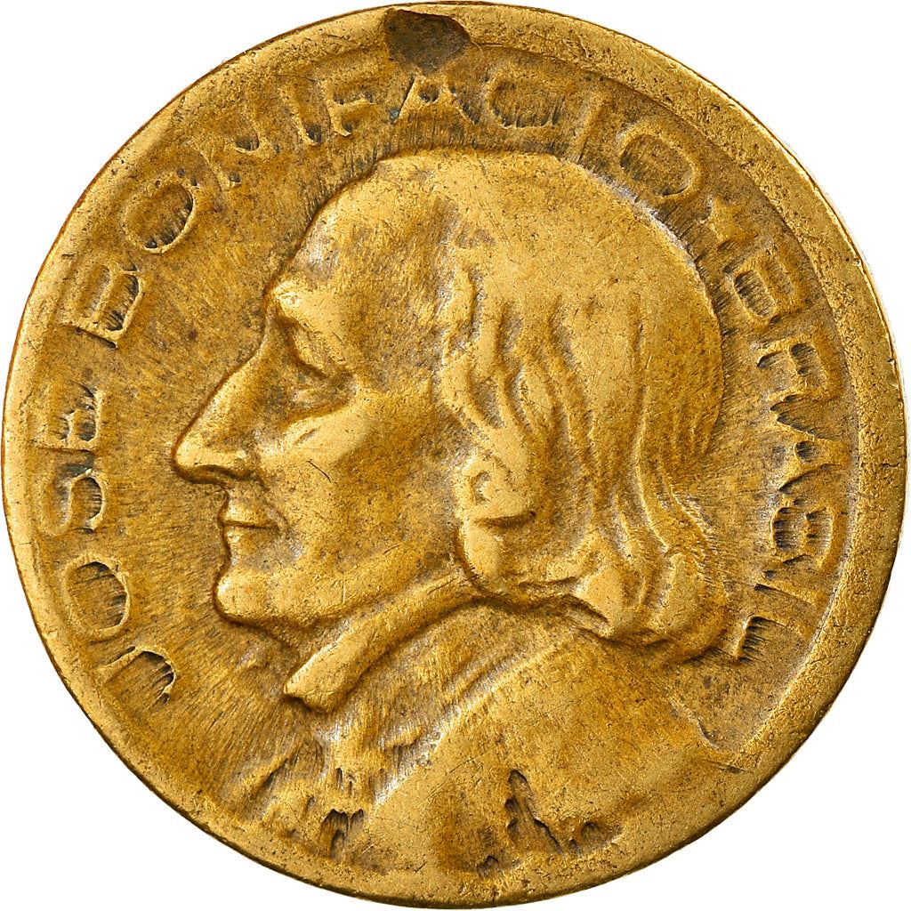 Brazil | 10 Centavos Coin | José Bonifácio | Km:561 | 1947 - 1955