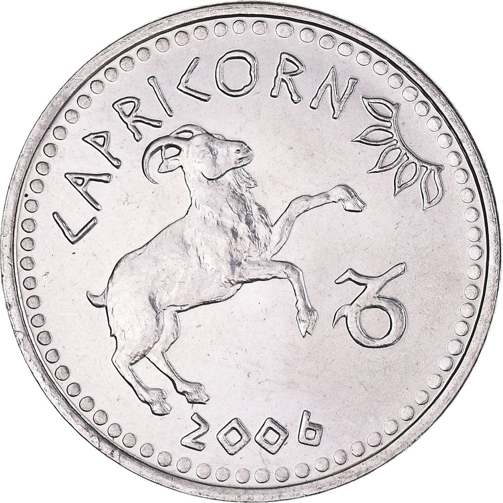 Somaliland | 10 Shillings Coin | Capricorn | Stainless steel | KM:18 | 2006