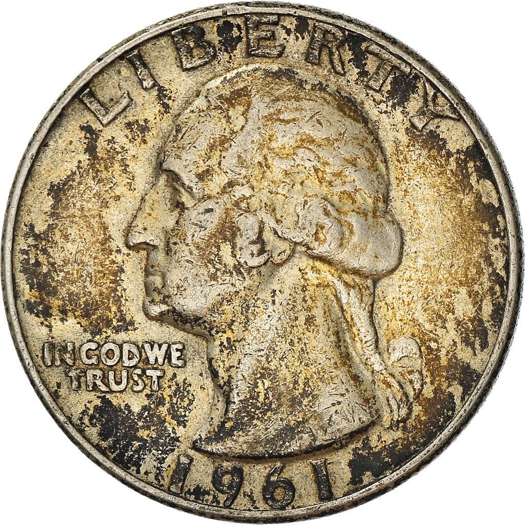 アメリカ合衆国 | 1/4ドル硬貨 | ジョージ・ワシントン | KM:164 | 1932年 - 1964年