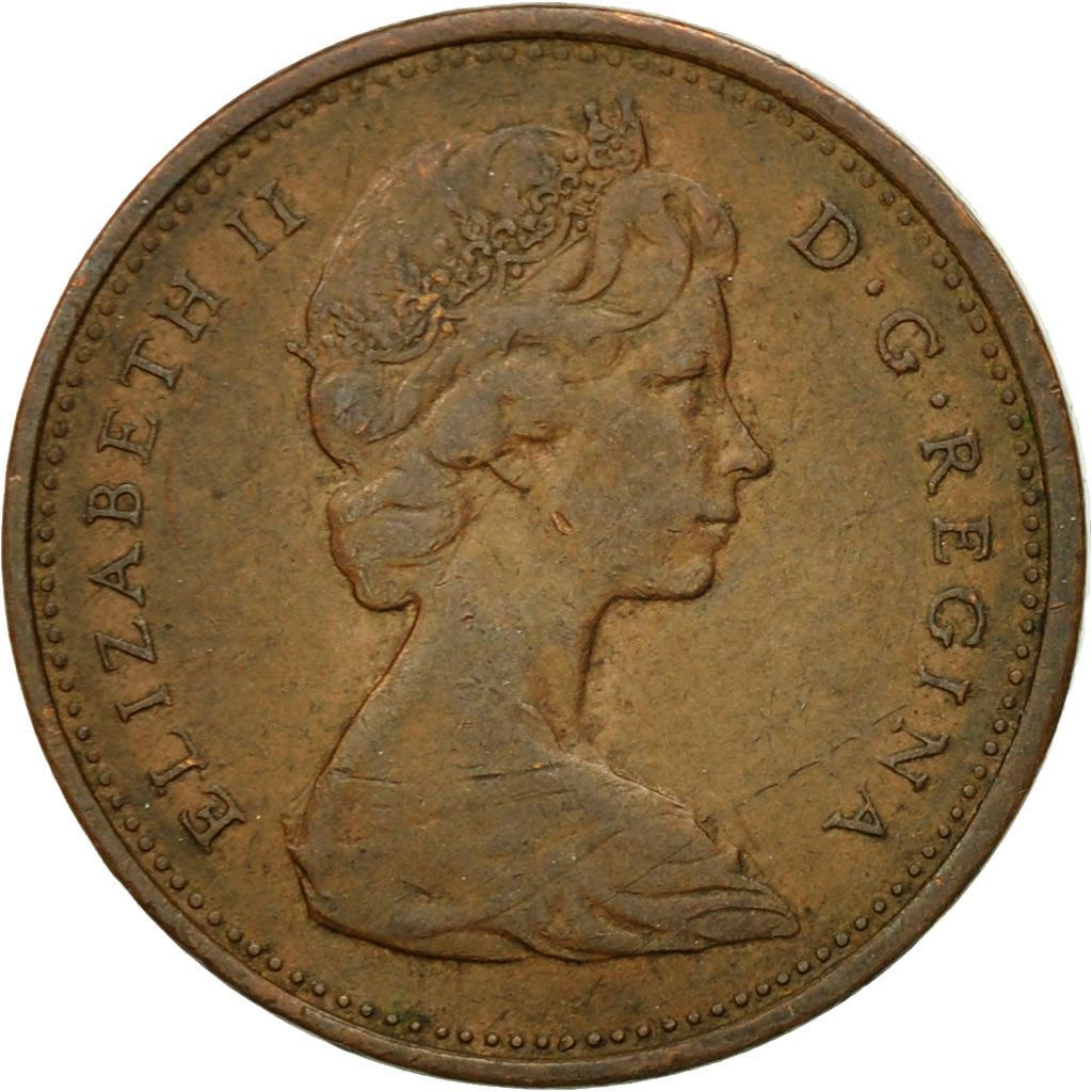 Canada | 1 Cent Coin | Bronze | Rock Dove | KM:65 | 1967