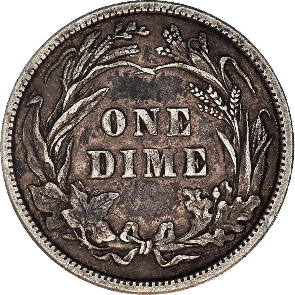 United States | 1 Dime Coin | Barber Dime | KM:113 | 1892 - 1916