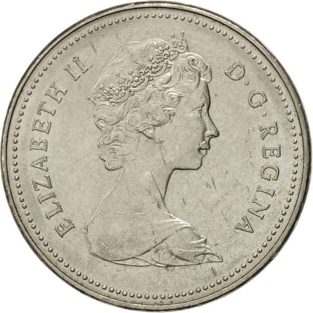 Canada | 5 Cents Coin | Nickel | 2nd portrait | KM:60.2 | 1979-1981