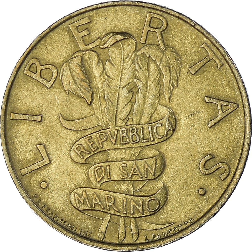 San Marino | 200 Lire Coin | Children | Km:329 | 1995