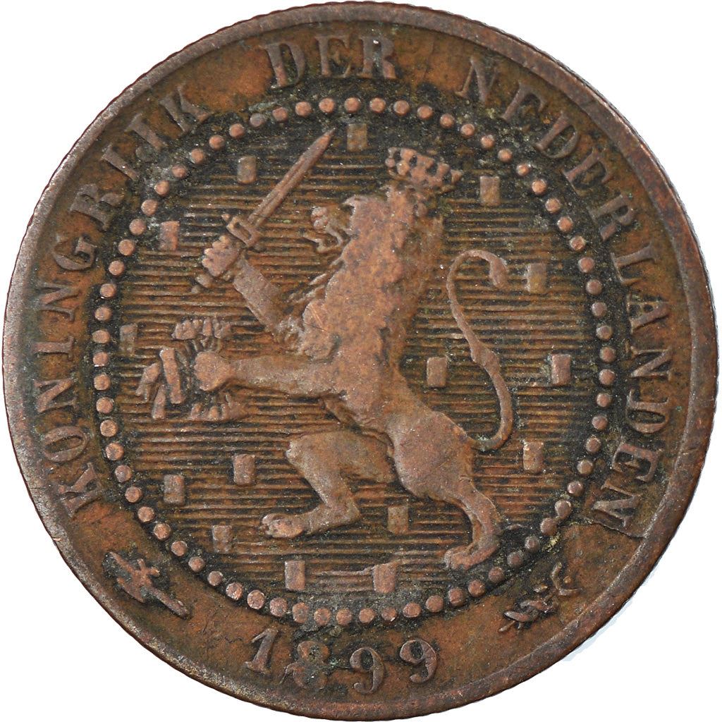 Pays-Bas | Pièce de 1 Cent | Lion | Km : 107 | 1877 - 1900