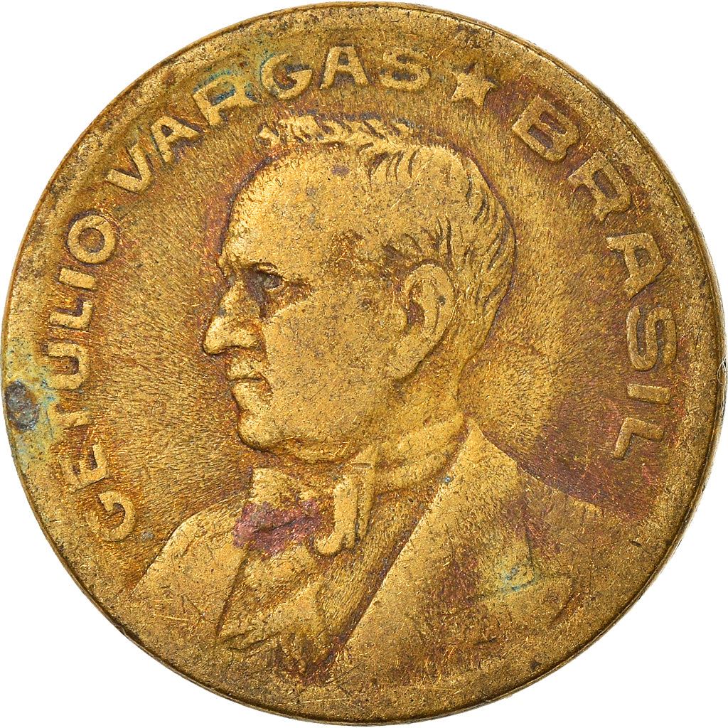 Brazil | 50 centų moneta | Getúlio Dornelles Vargas | Km:557A | 1943 - 1947