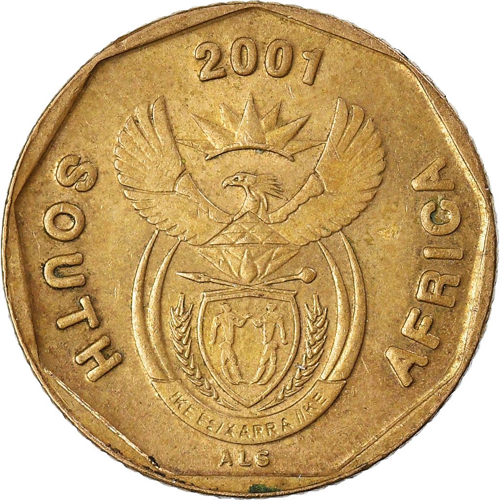 South Africa 10 Cents Coin | English Legend - SOUTH AFRICA | KM224 | 2000 - 2001