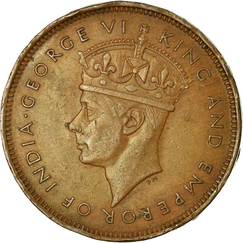 Mauritius | 5 Cents Coin | George VI | Km:20 | 1942 - 1945